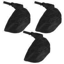36Pièces Chapeaux Cuisine Noirs En Tissu Léger Pour Boulanger Et Chef