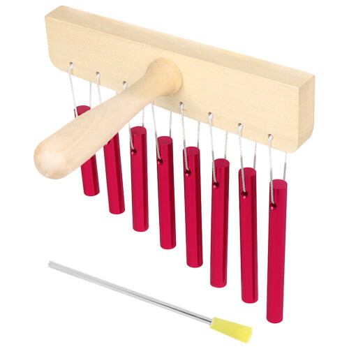 5Ensembles Ensemble Percussion Aluminium Et Bois Rouge Enfant 2