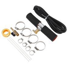 11025 Metallo da 1 1/2 pollici kit ausiliario per serbatoio del carburante 17 pezzi