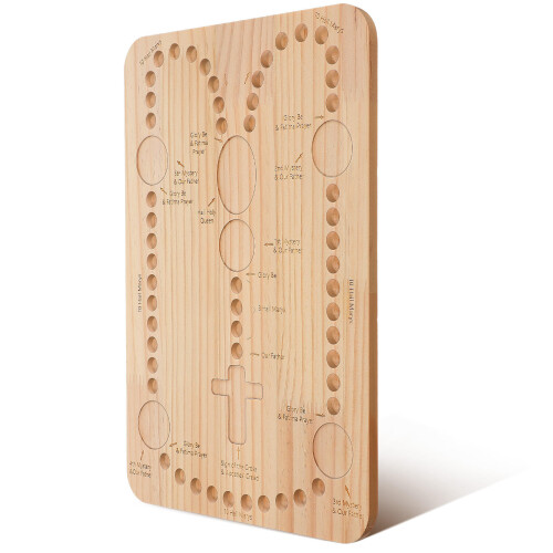 2Pièces Planche À Perles Bois Pour DIY