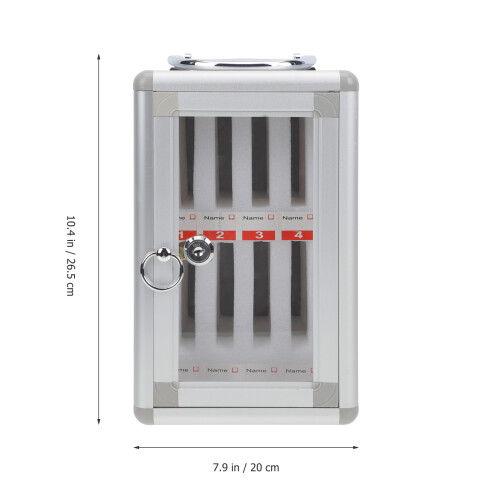 de rangement en aluminium pour téléphone, gestion école 1