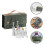 1Ensemble Kit D'épices Multiusage Portable En Verre, Vert 9