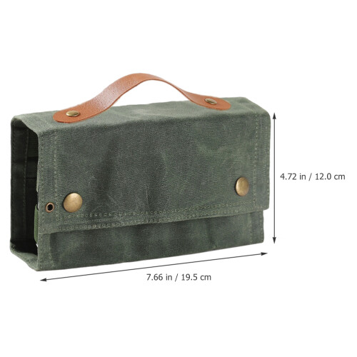 1Ensemble Kit D'épices Multiusage Portable En Verre, Vert 1