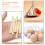 2Ensembles Décorations Clé Batte Baseball Bois Mini Accessoires Déco 7