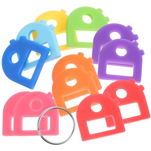 32Pièces Marqueurs De Clés Silicone Colorés Réutilisables Et Légers