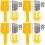 4Ensembles Kit De Forets Durs Bois Calibrage Précis Portatif 5