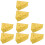 8Pièces Miniatures Fromage Factice Résine Décoration Polyvalente 4