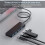 4  USB Hub, USB 3.0 Hub USB Splitter USB Expander for Laptop, Flash Drive, HDD, Console, Printer, Camera,Keyboard 3