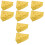 8Pièces Miniatures Fromage Factice Résine Décoration Polyvalente 5