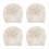 4Pièces Turbans Bébé Beige Polyester Décor Floral Style Adorable 6