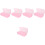 5Pièces Boîte Rose En PP Pour Outils Et Désinfection 6
