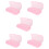 5Pièces Boîte Rose En PP Pour Outils Et Désinfection 10