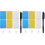 2Ensembles Support Signalétique Plastique Prix Réglable 4