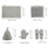 2Ensembles Bonnets Sauna Feutre Design Pratique 9