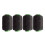 12Pcs Black Wig Sewing Thread Polyester Core Durable for Dressmaking 1