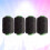 12Pcs Black Wig Sewing Thread Polyester Core Durable for Dressmaking 10