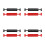 8Pcs Boat-Shaped Foosball Scorebars Durable Plastic Scoring Device 8