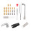2Sets Brass 3D Printer Cleaning Tool Kit Nozzle Needles 11