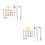 2Sets Brass 3D Printer Cleaning Tool Kit Nozzle Needles 5