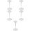 5Pcs Silver Menu Card Holder Stable Tabletop Place and Number Clips 8