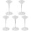 5Pcs Silver Menu Card Holder Stable Tabletop Place and Number Clips 3