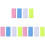 12Pcs Nylon Back Scrubber Towel Bath Cloth Exfoliating Assorted Colors 2