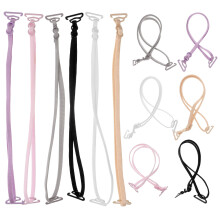 30Pairs Elastic Adjustable Bra Strap Holders Replacement for Bras