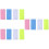 12Pcs Nylon Back Scrubber Towel Bath Cloth Exfoliating Assorted Colors 5