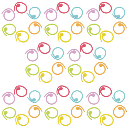 500Pcs Iron Metal Stitch Markers for Crocheting Knitting Projects 2