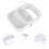 3Pcs Durable Case Braces Holder Portable White Storage 6
