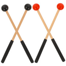 6Paren Kleurrijke Drum Mallets Voor Spelen En Drum Praktijk