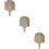 3Pcs Wooden Pizza Pan Peel Beige Non-Stick Baking Tool 9