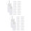 40Pcs Portable Needle Tip Glue Applicator Bottles White for Storage 9