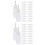 40Pcs Portable Needle Tip Glue Applicator Bottles White for Storage 7
