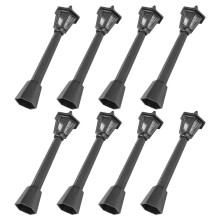 32Pcs Plastic Mini Street Lights Model for Garden and Railway Scenes