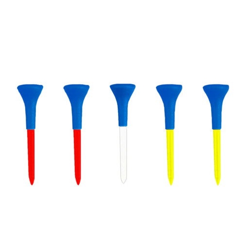 15Pcs Assorted Color Golfing Tee Set Durable Outdoor Golfing Accessory 2