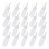 40Pcs Portable Needle Tip Glue Applicator Bottles White for Storage 2
