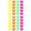 200Pcs Practical Paper Commodity Price Signs Assorted Colors 5