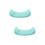 2Pcs Durable Plastic Swing Seat Board Sky-Blue Heavy-Duty Accessory 9