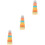 3Sets Rainbow Stackable Ring Toys Silicone for Babies Educational Play 4