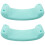 2Pcs Durable Plastic Swing Seat Board Sky-Blue Heavy-Duty Accessory 7