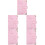 5Pcs Pink PU Budget Binder A6 Notebook Cover for School Use 6