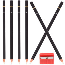 30Pcs Black Eraser Pen Painting Rubber Pencil for Artist Sketching Use