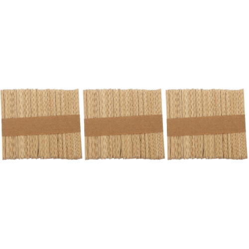 600Pcs Multipurpose Wooden Popsicle Sticks Smooth Safe Craft Sticks 2