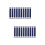 20Pcs DIY Handbag Hinges Metal Flex Frames Multi Color Spring Clips 8