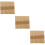 600Pcs Multipurpose Wooden Popsicle Sticks Smooth Safe Craft Sticks 5