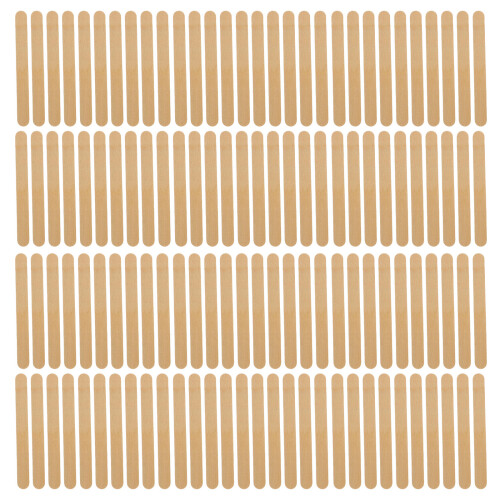 600Pcs Multipurpose Wooden Popsicle Sticks Smooth Safe Craft Sticks