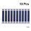 20Pcs DIY Handbag Hinges Metal Flex Frames Multi Color Spring Clips 2