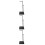 3Pcs Black Iron Figure Posing Base Adjustable Doll Display Stand 7
