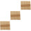 600Pcs Multipurpose Wooden Popsicle Sticks Smooth Safe Craft Sticks 4